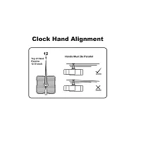 Epoxy Fusion Quartz Sweep Silent Movement Machine for Wall Clock, Wall Clock Needles Set Big (16x12x11cm), Wall Clock Machine and Hands Big (Citizen)-thumb4