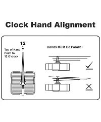 Epoxy Fusion Quartz Movement for Wall Clock (22mm), Wall Clock Machine, Machine for Wall Clock, Battery Operated Wall Clock Movement (Pack of 2)-thumb4