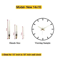 Epoxy Fusion Wall Clock Hands Big (16x12x11cm), Wall Clock Needles Big, Wall Clock Needles Set, Big Hands for Wall Clock (2)-thumb2