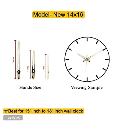 Epoxy Fusion Wall Clock Hands Big (16x12x11cm), Wall Clock Needles Big, Wall Clock Needles Set, Big Hands for Wall Clock (2)-thumb3