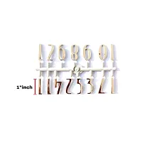 Epoxy Fusion Wall Clock Numbers and Hands, 12 Arabic Numbers with Needles, Numbers Set for DIY Clock Making, Needles for Wall Clock, Numbers Set for Clock Making (Set of 2) (Black State Pati)-thumb2