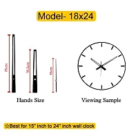 Epoxy Fusion Wall Clock Hands Big (25x18.5x16cm), Wall Clock Needles Big, Wall Clock Needles Set, Big Hands for Wall Clock (2)-thumb2