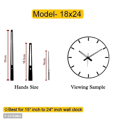 Epoxy Fusion Wall Clock Hands Big (25x18.5x16cm), Wall Clock Needles Big, Wall Clock Needles Set, Big Hands for Wall Clock (2)-thumb3