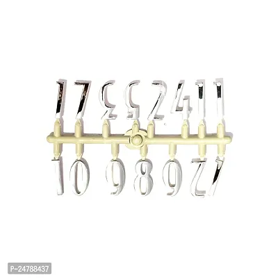 Epoxy Fusion Wall Clock Numbers and Hand, Hands for DIY Clock Making, Numbers for Clock Resin Art, Needles Set for DIY Resin Clock, Numbers Set for DIY Clock Making (Set of 3) (Angel)-thumb5