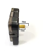 Epoxy Fusion Quartz Movement for Wall Clock(18mm), Wall Clock Ticking Machine, Clock Machine for DIY Clock, Battery Operated Wall Clock Movement-thumb3