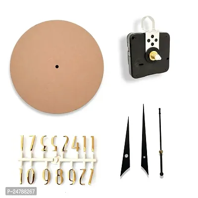 Epoxy Fusion 12'inch MDF for Wall Clock (3.5mm), Resin Wall Clock MDF kit, Wall Clock DIY Kit, Clock Machine for DIY Clock, Resin Clock DIY kit