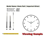 Epoxy Fusion Wall Clock Numbers and Hands, Arabic Numbers and Needles for Clock, 12 Numbers Set for Clock, Needles for Wall Clock, Numbers Sets for Clock Making (Set of 2) (Silver State Pati)-thumb4