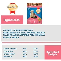 SmartHeart Chicken Chunks in Gravy Puppy Dog Wet Food 80g Pack of 24-thumb2