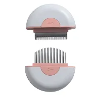 M-Pets 2 in 1 Mini Pet Comb for Long Hair Pink-thumb2