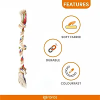 FOFOS Flossy 3 Knots Rope Toy for Dog-thumb2