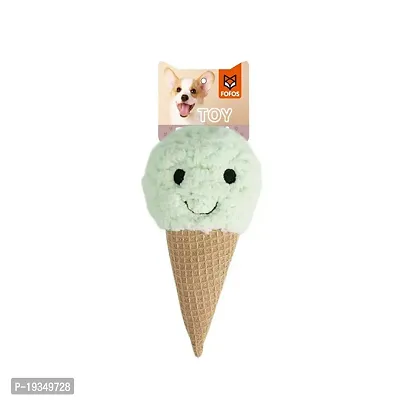 FOFOS Ice Cream Toy Plush Toy for Dogs Assorted