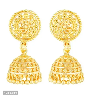 Stylish Golden Alloy Earring For Women-thumb0