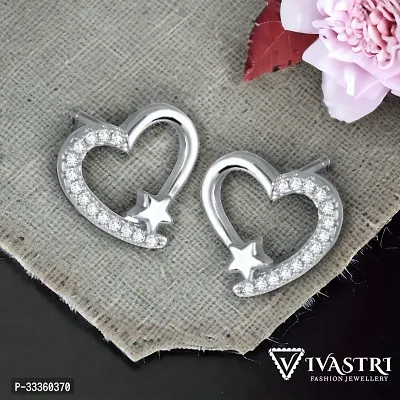 Stylish Silver Alloy Earring For Women-thumb0