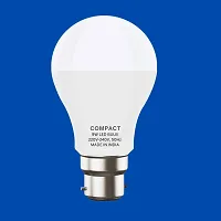 COMPACT 9 WATT COOL DAYLIGHT WHITE B22 BASE LED BULB PACK OF 2, Energy-efficient LED BULB, Long-life use-thumb1