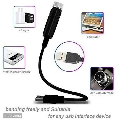 Portable Mini USB Car Interior Laser Star Projector Night Light for Atmospheres Decorati-thumb2