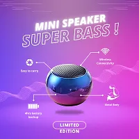Blast Mini Boost 4 Bluetooth Wireless Speaker, Pocket Fit, Metal Body, Easy to carry (Body Color May Vary)-thumb1