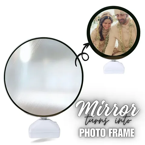 Magic Mirror Photo Frame with LED Light , Photo Gift, Birthday Gift