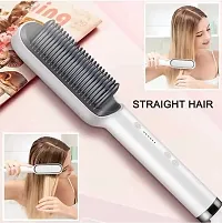 Dekeanshka? Hair Straightener Comb Brush For Men  Women  Girls, Hair Straightening and Smoothing Comb, Electric Straightener with 5 Temperature Control Comb (multicolor)-thumb4