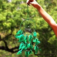 Mehruna Dream Dream Catchers Wall Hangings for Home Decor Bedroom Livingroom Balcony Car Handmade Dreamcatcher for Positivity Feathers Wall Decoration Items for Kids Room 18inch, Pack of 2-thumb2