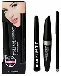 4 In 1 Kajal Mascara Eyeliner Eyebrow Pencil (4 Items In The Set)-thumb1