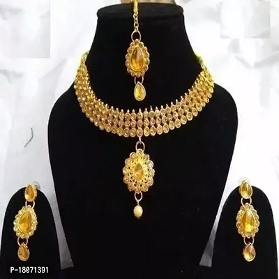 Allure Fancy Gold Jewellery Set