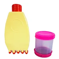 Pooja Ghar Rangoli Tool Set for Making Unique and Beautiful Rangoli Designs (Roller, Ivory Pen, 5 Line Galicha Patta, Big Filler, Tiny Dot Bottle)-thumb2