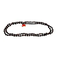 Pooja Ghar Kamal Gatta Mala with 108 Lotus Seed KamalGatta Japa Mala Rosary Beads Pooja Beeds-thumb1