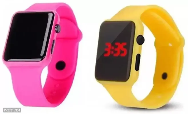 Unisex Digital Watches Pack Of 2