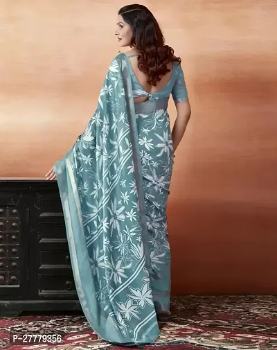 Classic Art Silk Saree with Blouse piece For Women-thumb4