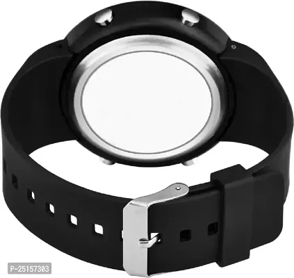 Black Digital Wrist Watch for Men's  Boy's Digital Watch-thumb3
