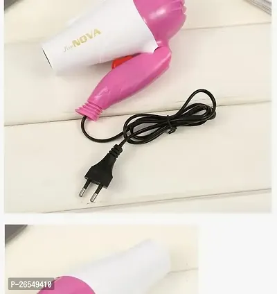 Mini Portable Hair Dryer 1000W Powerful Electric Travel Hair Dryers Small Foldable Blow Dryer, Multicolour-thumb3