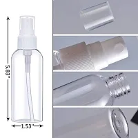 zms marketing 100ml Empty Cute Reusable Refillable Fine Mist Sprayer Spray Bottle Atomizer with Ultra-Fine Mist Pump for Multipurpose Purposes Like sanitizing- Pack of 8-thumb1