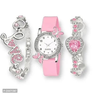 Classic Women Watch With 2 Pieces Bracelet-thumb0