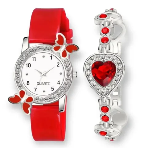 Classic Women Watch With Bracelet