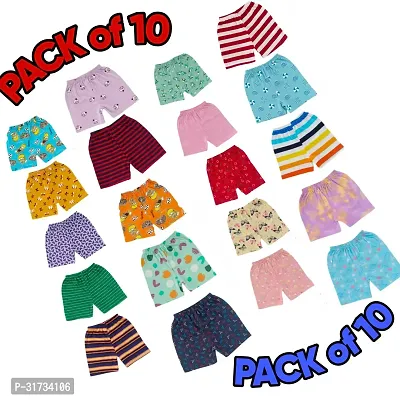 Casual Shorts for Kids Pack of 10