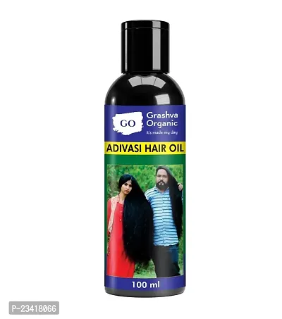 Adivasi Herbal Premium Quality Hair Oil For Hair Regrowth - 100 ml