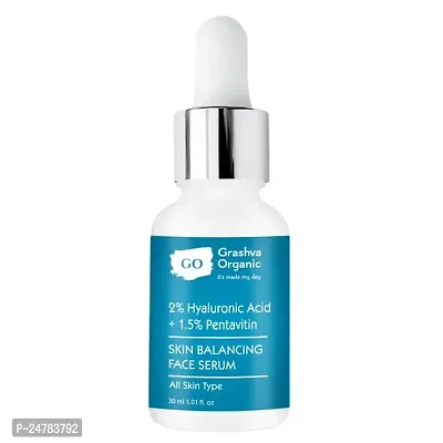 KALP ENTERPRISE 2% Hyaluronic Acid Face Serum for Fine Lines, Intense Hydration Face Serum with Vitamin C  E for Dry Skin | For Men  Women | Cruelty Free  Dermatologist Tested ? 30ml-thumb0