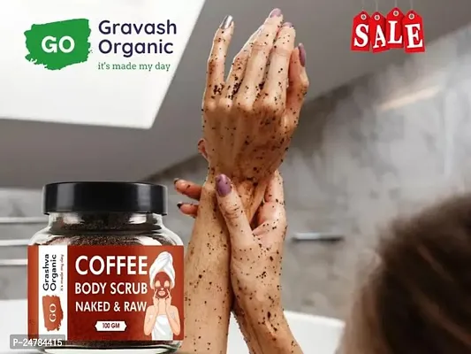 KALP ENTERPRISE Coffee Scrub For Moisture Lock With Age Defiance, Ultra Glow Feel Fresh Scrub??(100 g)-thumb4