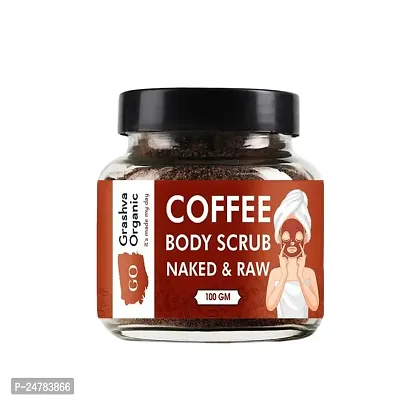 KALP ENTERPRISE Coffee Body Scrub for Tan Removal  Soft-Smooth Skin - 100% Natural Scrub??(100 g)