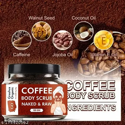 KALP ENTERPRISE Coffee Face Scrub for Deep Exfoliation, Tan Removal  Blackheads Scrub??(100 g)-thumb3