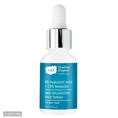 KALP ENTERPRISE Hydrating Hyaluronic Acid Serum With Vitamin C + E | For Plump, Glowing Skin | Face Serum for Dry Skin, Oily  Normal Skin | With Ceramide  Acai Berry | 30ml