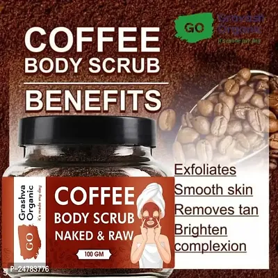 KALP ENTERPRISE Coffee Face Scrub for Deep Exfoliation, Tan Removal  Blackheads Scrub??(100 g)-thumb2