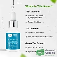 KALP ENTERPRISE Super Hydrating Face Serum for 72H Hydration with Hyaluronic Acid, Niacinamide  Sea Weed Extracts for plump and bouncy skin, 30ml-thumb1