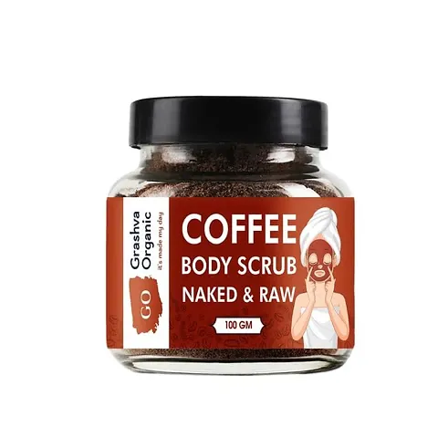 KALP ENTERPRISE Coffee Body Scrub For Men and Women (100g) | All Skin |Cleanser Scrub For Deep Exfoliation | Dead Skin Remover | Tan Removal | Blackhead Remover