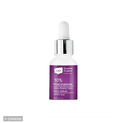 Natural Face Serum With Vitamin C, Niacinamide And Hyaluronic Acid For Skin Radiance - 30Ml