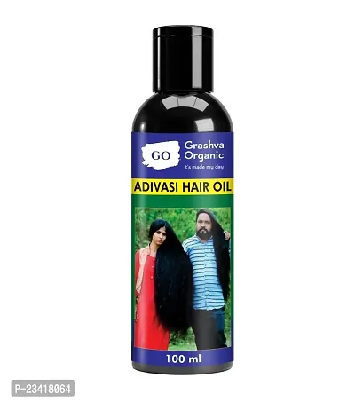 Adivasi Natural Made Powerful Effective Jadibutiya Hair Oil Hair Oil - 100 ml-thumb0
