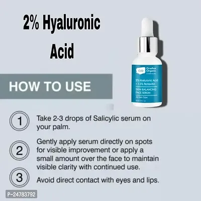 KALP ENTERPRISE 2% Hyaluronic Acid Face Serum for Fine Lines, Intense Hydration Face Serum with Vitamin C  E for Dry Skin | For Men  Women | Cruelty Free  Dermatologist Tested ? 30ml-thumb3