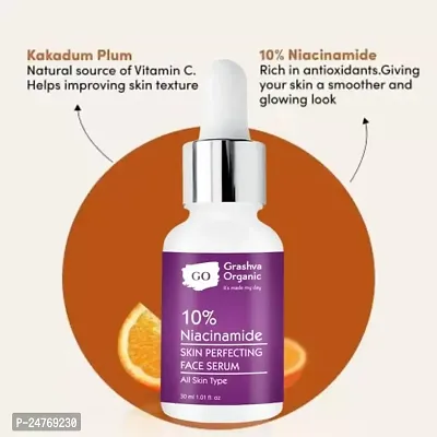 KALP ENTERPRISE 10% Niacinamide Face Serum Acid with 1% Alpha Arbutin  Niacinamide for Dark Spots And Pigmentation - 30 ml-thumb3