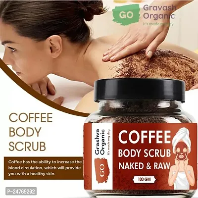 KALP ENTERPRISE Coffee Face  Body Scrub for Men  Women All Skin Types | Deep Cleansing  Oil Control Scrub??(100 g)-thumb4