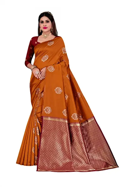 Beautiful Lichi Silk Jacquard Work Saree for Women